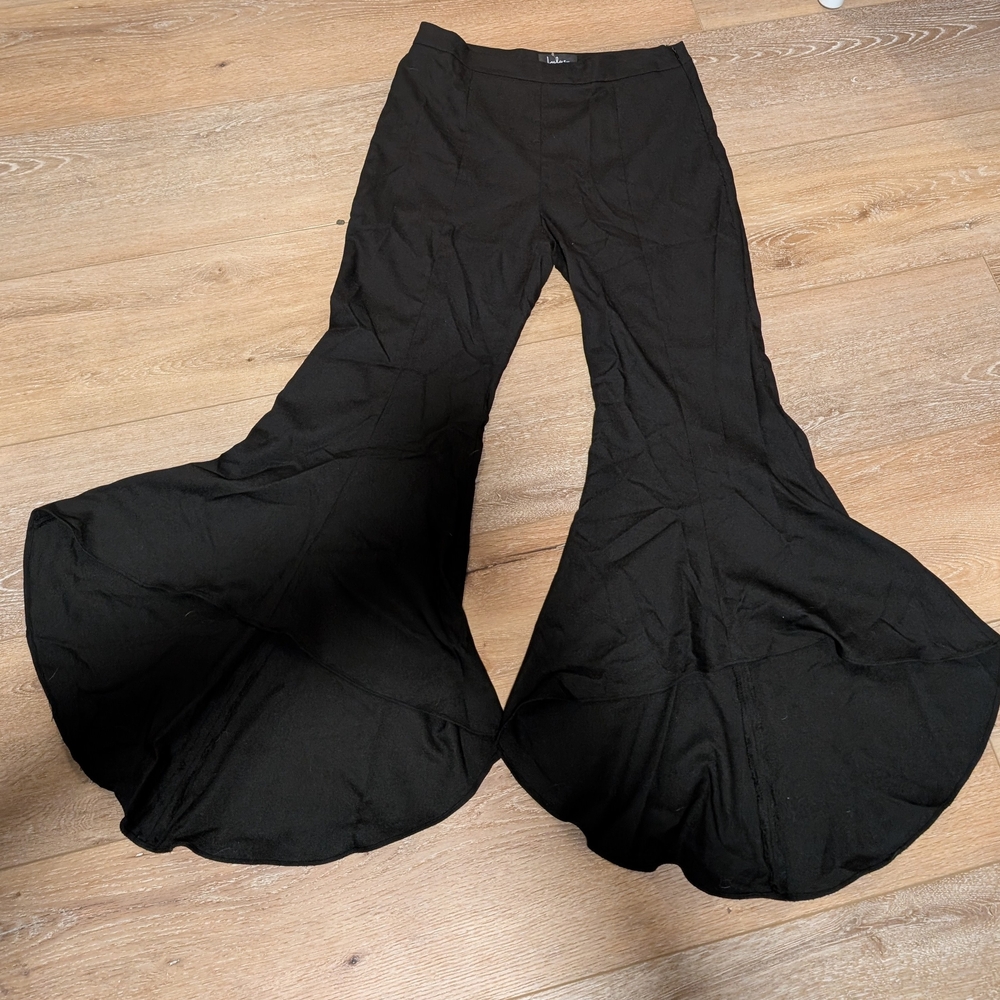 Lulu's Black Ultra Flare Pants